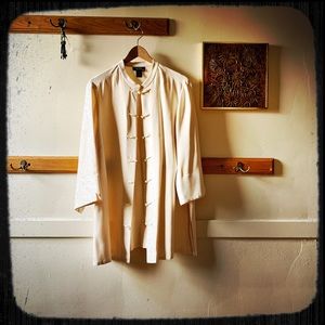 Vintage 80’s Ralph Lauren Silk Jacket. XL